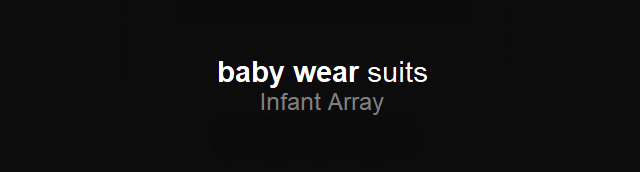 baby wear